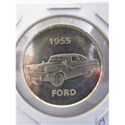 2001 Silver Art Round -18.40 Grams of .999 Silver
