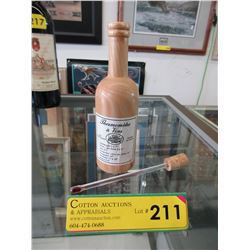 Vintage Rare wine thermometer - France