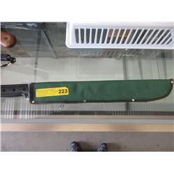 New Machete with sheath