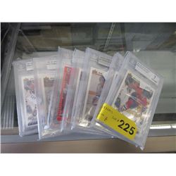 7 Graded Beckett sports cards