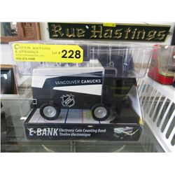 Electronic coin counting bank - Zamboni