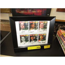 6 Personally Autographed limited edition cards