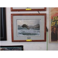 M. Visser commemorative print