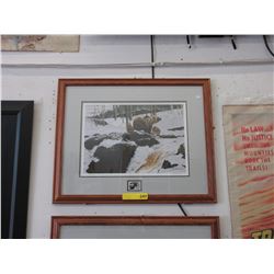 M. Visser commemorative print