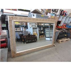 Large, high quality, framed wall mirror