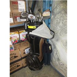 Used golf clubs & bag