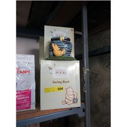 4 New "Winnie the Pooh" banks
