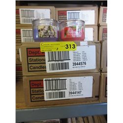2 Cases of 10 oz scented candles