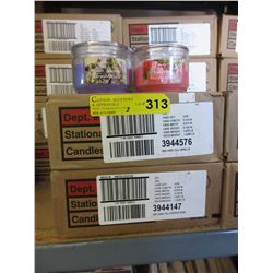 2 Cases of 10 oz scented candles