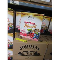 Case of Jordans "Super Berry" Muesli