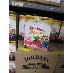 Case of Jordans "Super Berry" Muesli