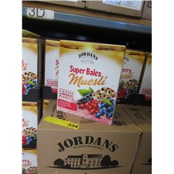 Case of Jordans "Super Berry" Muesli