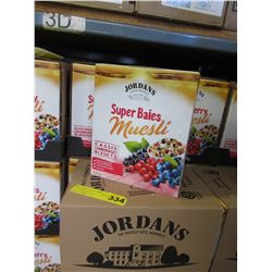 Case of Jordans "Super Berry" Muesli