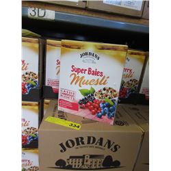 Case of Jordans "Super Berry" Muesli