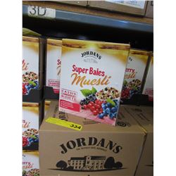 Case of Jordans "Super Berry" Muesli