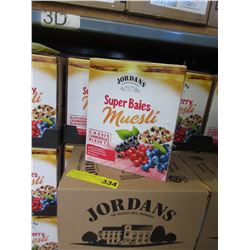 Case of Jordans "Super Berry" Muesli