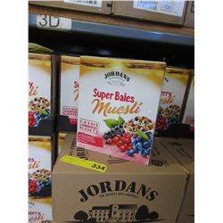 Case of Jordans "Super Berry" Muesli