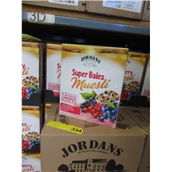 Case of Jordans "Super Berry" Muesli