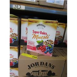 Case of Jordans "Super Berry" Muesli