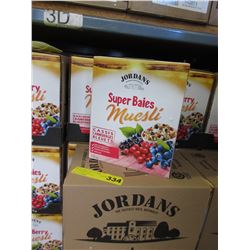 Case of Jordans "Super Berry" Muesli