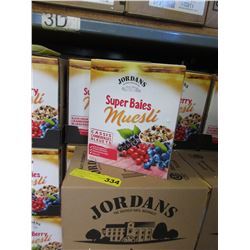 Case of Jordans "Super Berry" Muesli
