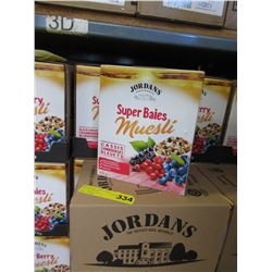 Case of Jordans "Super Berry" Muesli