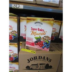 Case of Jordans "Super Berry" Muesli