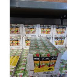 2 Cases of  Strawberry-Banana Juice Boxes