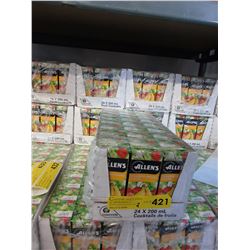 2 Cases of  Strawberry-Banana Juice Boxes