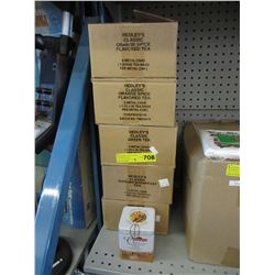 5 Boxes of Hedley's tea - assorted flavours