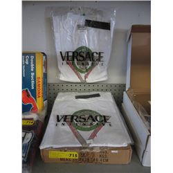 7 New Versace t-shirts - size 46 European