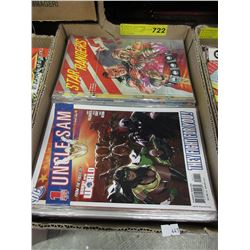 100 Comic books - assorted.