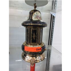 Vintage Swiss rotating lipstick holder - Musical