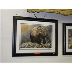 Jim Collins limited edition "Bear" print