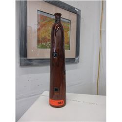 Signed glazed ceramic art vase
