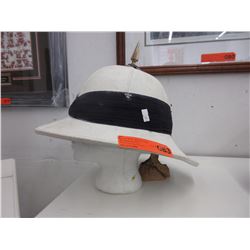 Vintage military pith helmet