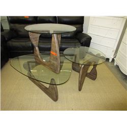 NEW - 3 Piece coffee table set