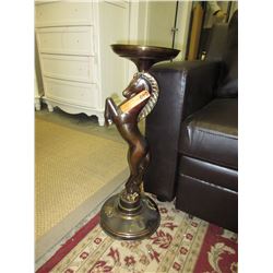 Vintage metal ashtray stand