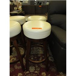 NEW - Pair of swivel pub stools