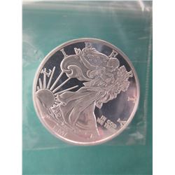 .999 Fine Silver Walking Liberty Round