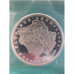 Morgan Head Silver Round