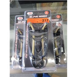 3 New 7" slingshots
