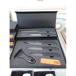 2 Sets of New ceramic knives