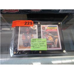 1985 O Pee Chee Mario Lemieux Rookie cards