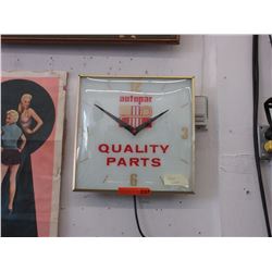 Electric "autopar" clock