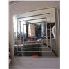 Image 1 : Brass framed wall mirror - used