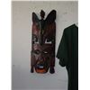 Image 1 : Carved wood wall mask