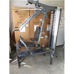 Flaman fitness weight machine & bench
