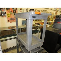 Used busboy cart on casters