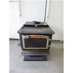 Used cast iron wood stove
